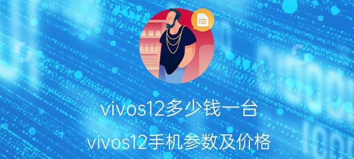 vivos12多少钱一台 vivos12手机参数及价格？